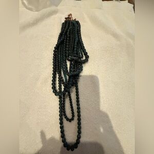 Beaded layered necklace